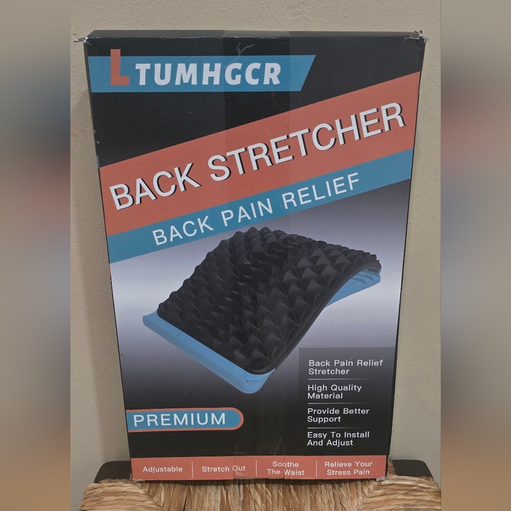 Black and Blue Back Stretcher